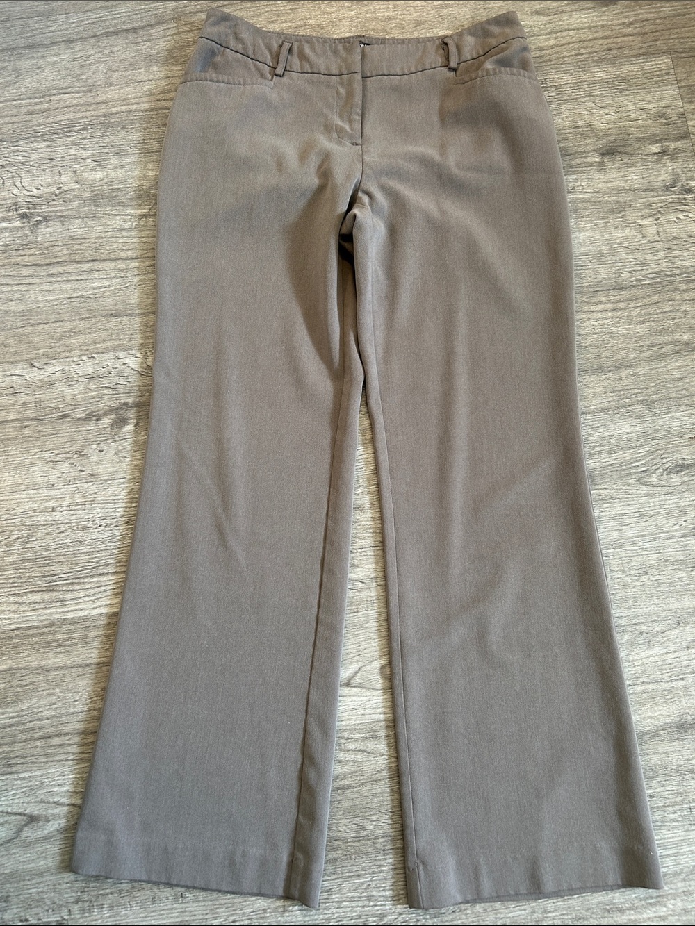 Apt. 9 Modern Fit Brown Wide Leg Career Dress Pants Women’s Size 8 - Picture 2 of 8